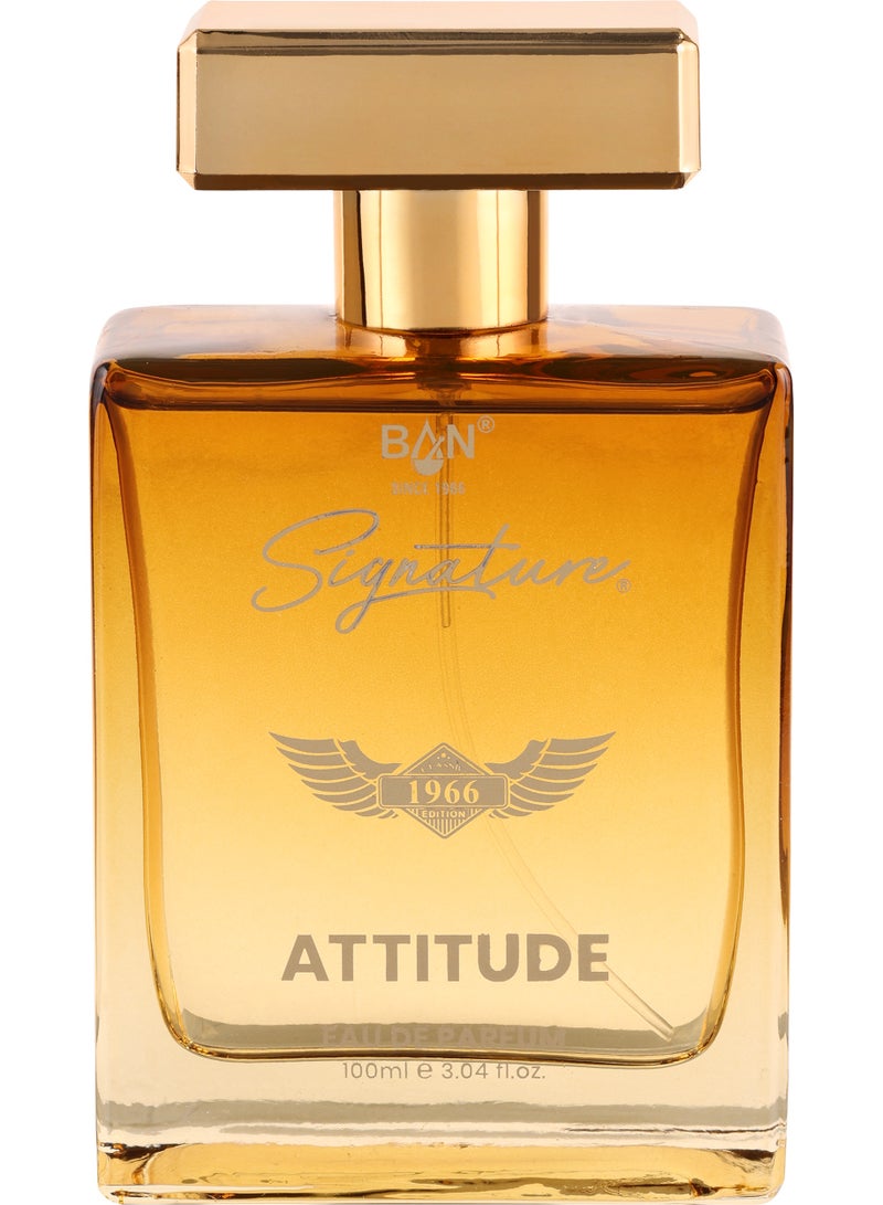 Signature Attitude Eau de Parfum for Men and Women Luxury Fragrance 100ml - Image 1