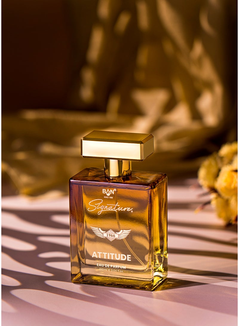 Signature Attitude Eau de Parfum for Men and Women Luxury Fragrance 100ml - Image 4