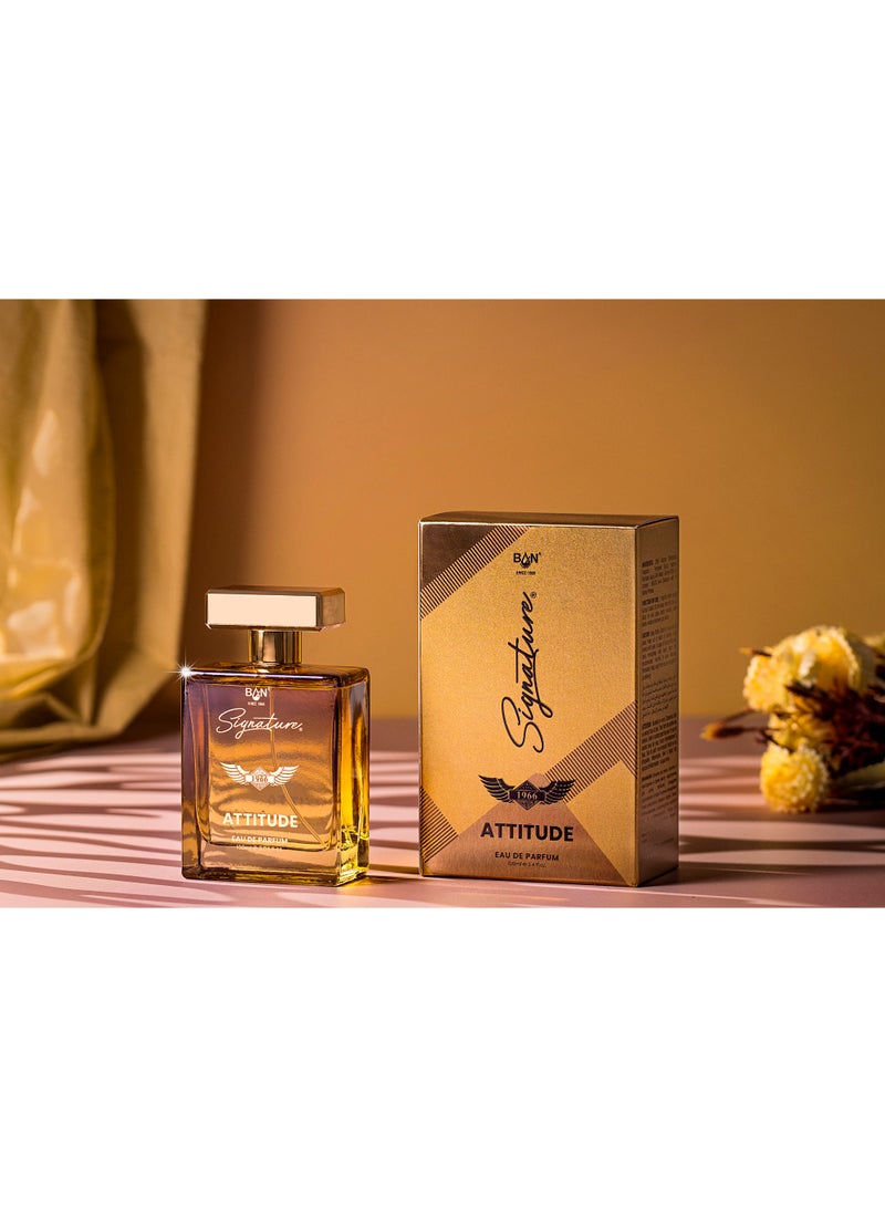 Signature Attitude Eau de Parfum for Men and Women Luxury Fragrance 100ml - Image 3