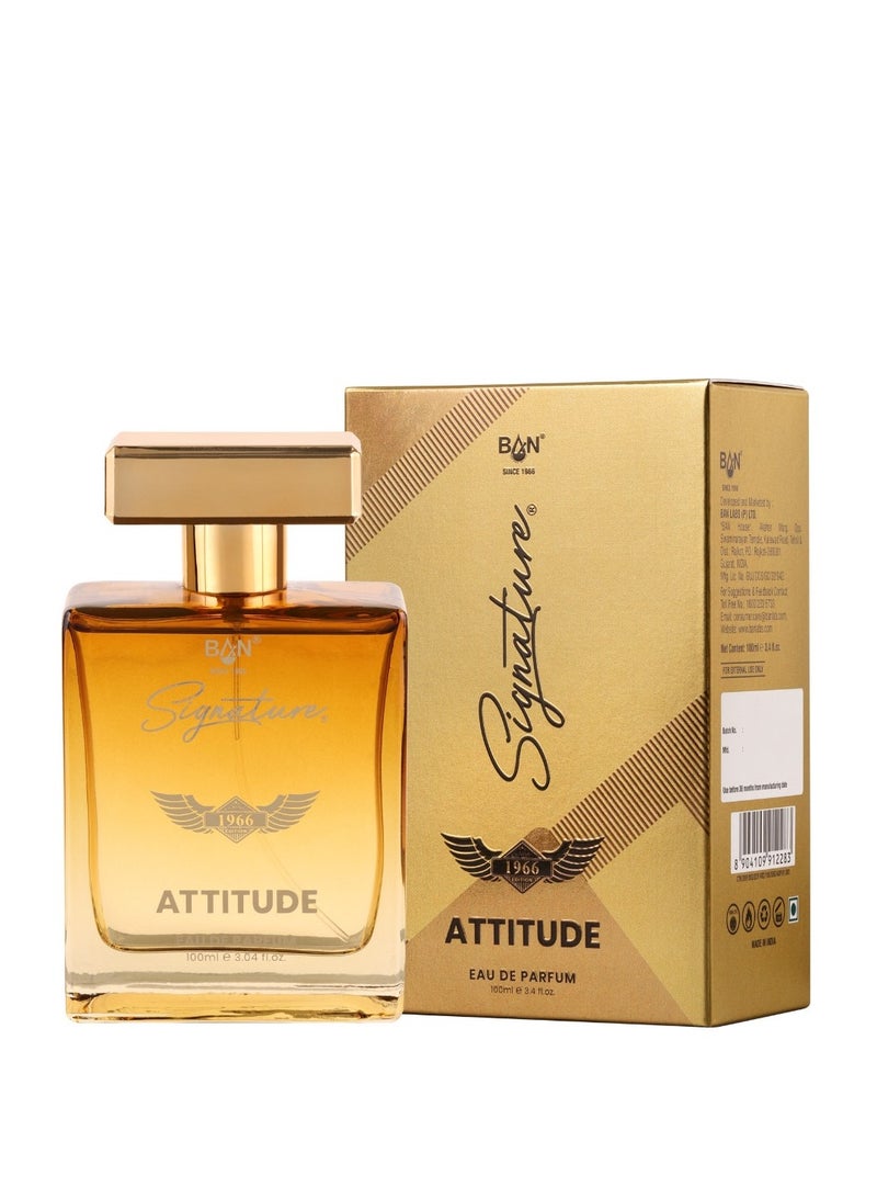 Signature Attitude Eau de Parfum for Men and Women Luxury Fragrance 100ml - Image 2