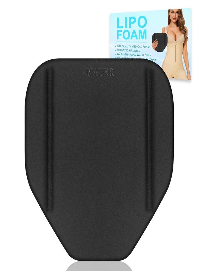 JNATER Ab Board Post Surgery Liposuction - Lipo Foam Ab Board, Lipo Abdominal Board Post Surgery, Abdominal Compression Lipo Board for Tummy Tuck, Tabla Para Fajas de Mujeres Abdomen (Black) - Image 1