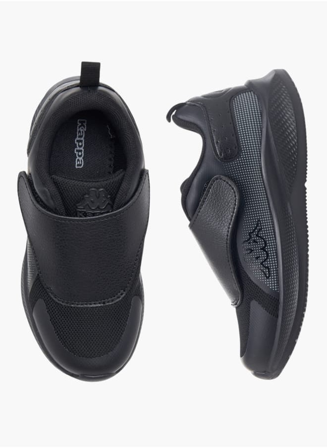 Kappa Boys Mesh Slip-On Sports Shoes With Hook And Loop Closure  - Image 2