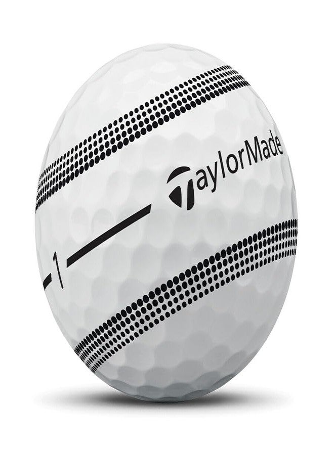 TaylorMade Golf 2024 TP5X Stripe ONE Dozen Golf Balls - Image 4