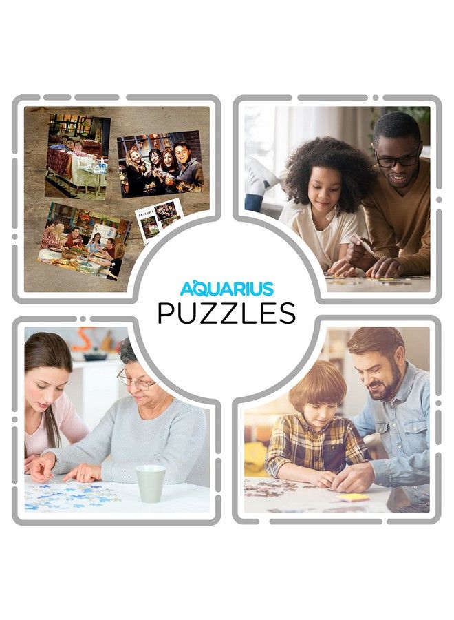 Aquarius Set Of 3 Friends Puzzles (Three 500 Piece Jigsaw Puzzles) Glare Free Precision Fit Officially Licensed Friends Merchandise & Collectibles 14X19 Inches - Image 5