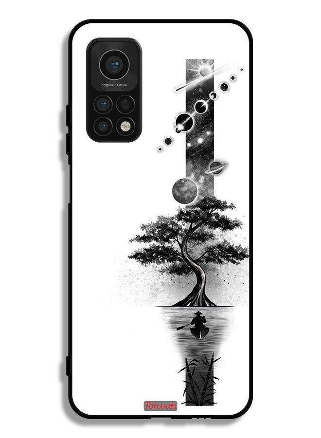 Tolwak Xiaomi Mi 10T 5G Protective Case Cover Earth Space Art - Image 2