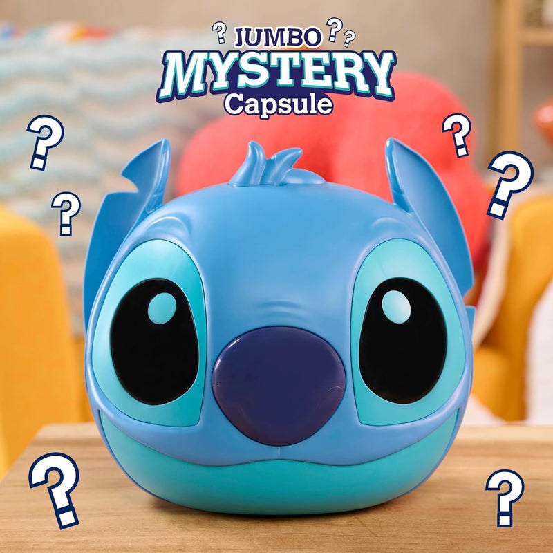 Just Play Disney Stitch Jumbo Mystery Capsule, 8 Piece, 9 Inch Plush Toy, Kids Toy Ages 3+ - Image 3