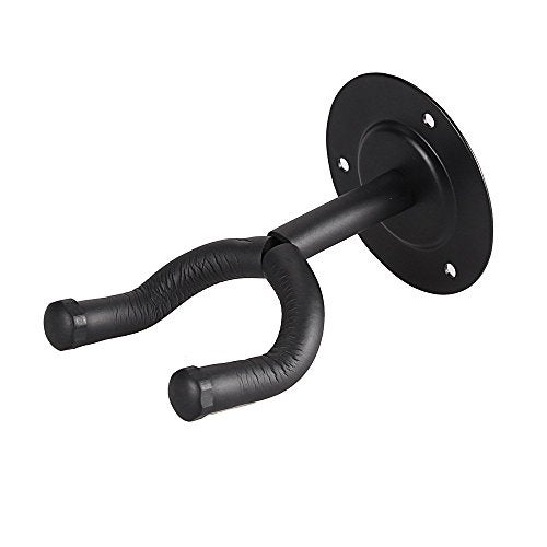 Mustang Guitar Hanger Hook Holder Wall Mount Display - Fits all size Guitars, Bass, Mandolin, Banjo, etc. - Image 1