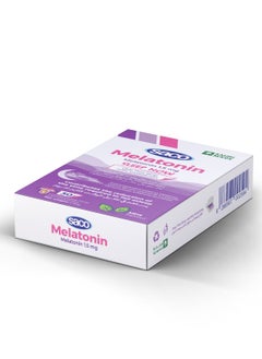 Saco Vitamin Melatonin 1.5 mg for a Peaceful Sleep as it helps regulate the body's sleep-wake cycle - in the form of slices with mint flavor 30 slices  - Image 5