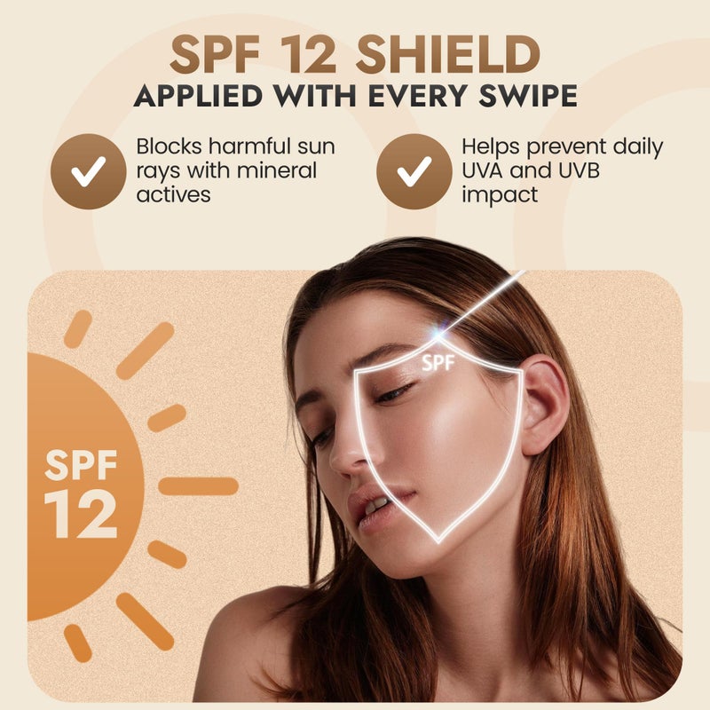 BaeBlu InstaFame Loose Powder Foundation, Create - Full Coverage Matte Natural Mineral Foundation for Sensitive & Acne-Prone Skin - Non-Nano Zinc, Titanium Dioxide Mineral Pigment, No Fillers/Binders - Image 5