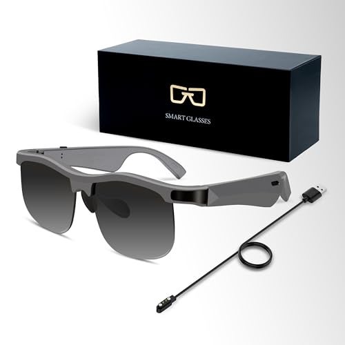 WAMOVAL Smart Glasses - Bluetooth Glasses for Men with 160 Languages Translation UV Protection Sunglasses with Chat GPT Multifunctional Smart Glasses for Men Women Travel,Work,Business,Fishing,Driving - Image 2