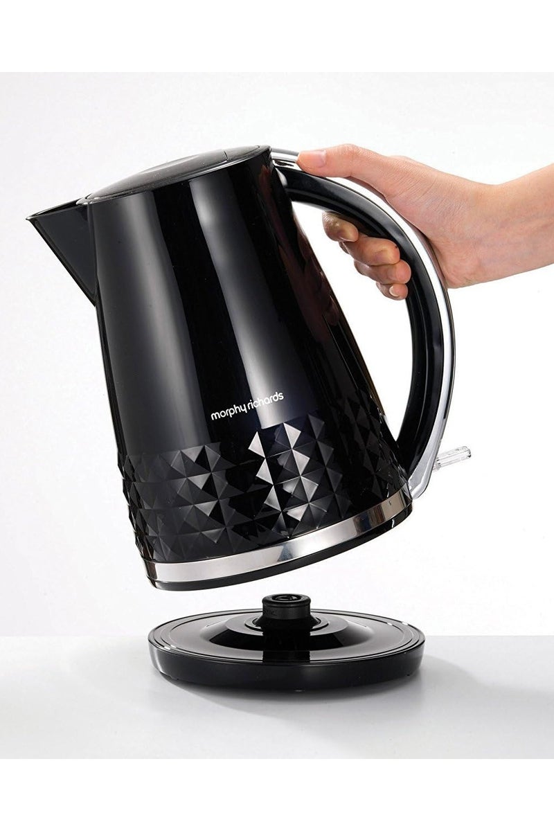 morphy richards DIMENSIONS Electric Jug Kettle – 1.5L Capacity, 3kW Rapid-Boil, Protection from Overheating and Dry Boil - Perfect for Boiling Water, Milk & Tea. - Image 2