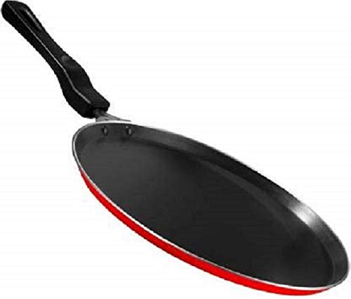 SEREE SEREE Dishwasher Safe Aluminum Non Stick Flat Dosa Tawa 28 cm  - Image 2