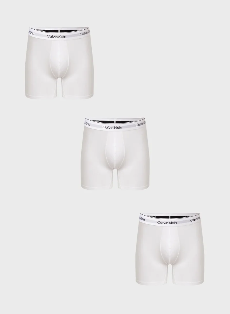 كالفن كلاين 3 Pack Logo Trunks