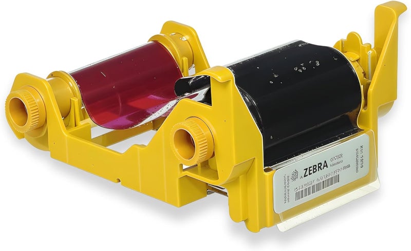 شريط لوني جديد 800033-840 YMCKO متوافق مع طابعة البطاقات ZXP Series 3 ZXP3، 200 طباعة، متوافق مع الشريط 800033-840 - Image 1