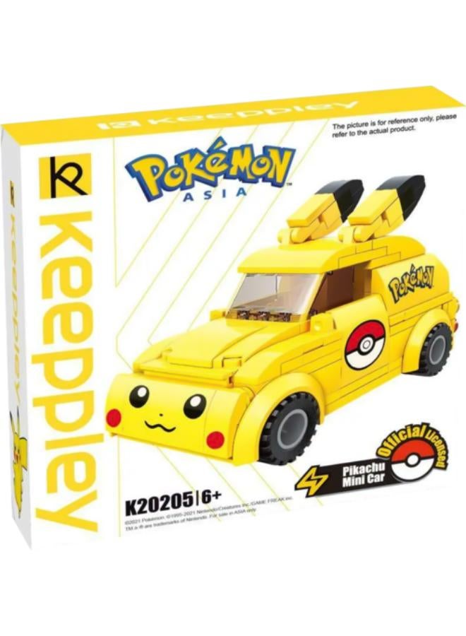 Keeppley Pokemon Pikachu Mini Car Building Toy - Image 1