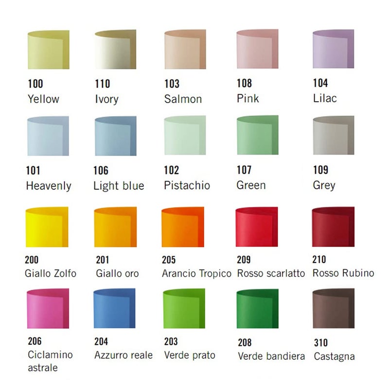 PaperPep Paper Pep Le Cirque Colour Sheets 80GSM A4 Multicolor Shades Assorted Pack of 80 Sheets - Image 2