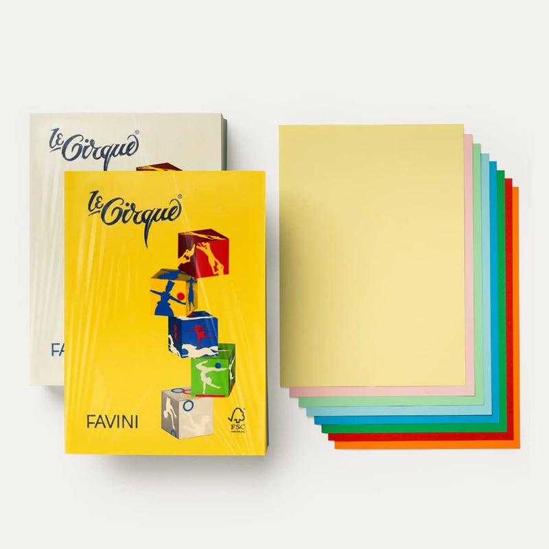 PaperPep Paper Pep Le Cirque Colour Sheets 80GSM A4 Multicolor Shades Assorted Pack of 80 Sheets - Image 5