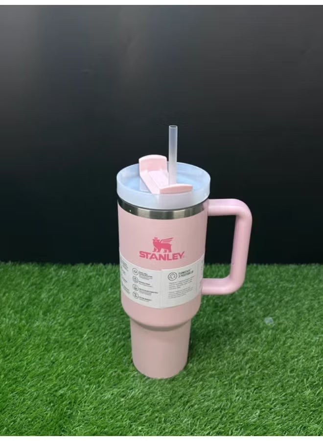 Stanley Quencher H2.0 FlowState Stainless Steel Vacuum Insulated Tumbler with Lid and Straw for Water, Iced Tea or Coffee, Smoothie and More, 40 oz - Image 2