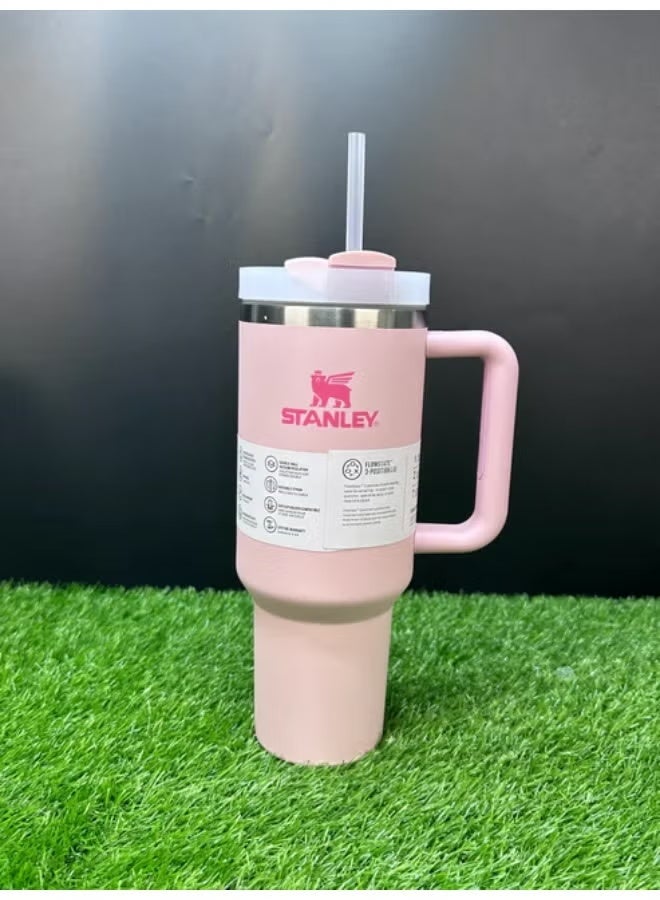 Stanley Quencher H2.0 FlowState Stainless Steel Vacuum Insulated Tumbler with Lid and Straw for Water, Iced Tea or Coffee, Smoothie and More, 40 oz - Image 3