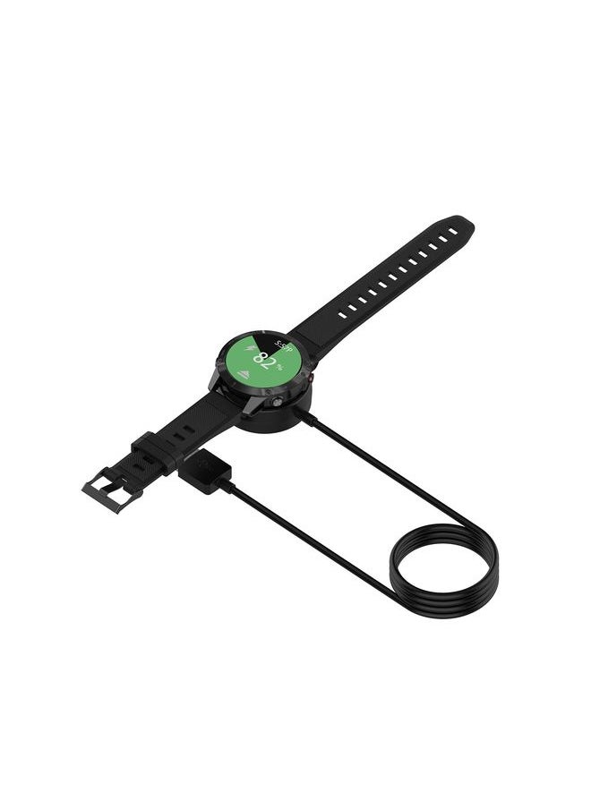 HuHa - For Garmin Instinct 2 Integrated Watch Charger With Data Transmission Function(Black) - Image 1