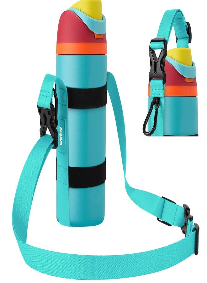 EasyAcc Water Bottle Holder Strap Sling, for Owala FreeSip 24 32 40 oz, Hydro Flask, Cirkul, Yeti, Stanley Flip, Universal Water Bottles, with Carabiner, for Walking Curise Travel (Bottle Excluded) - Image 1