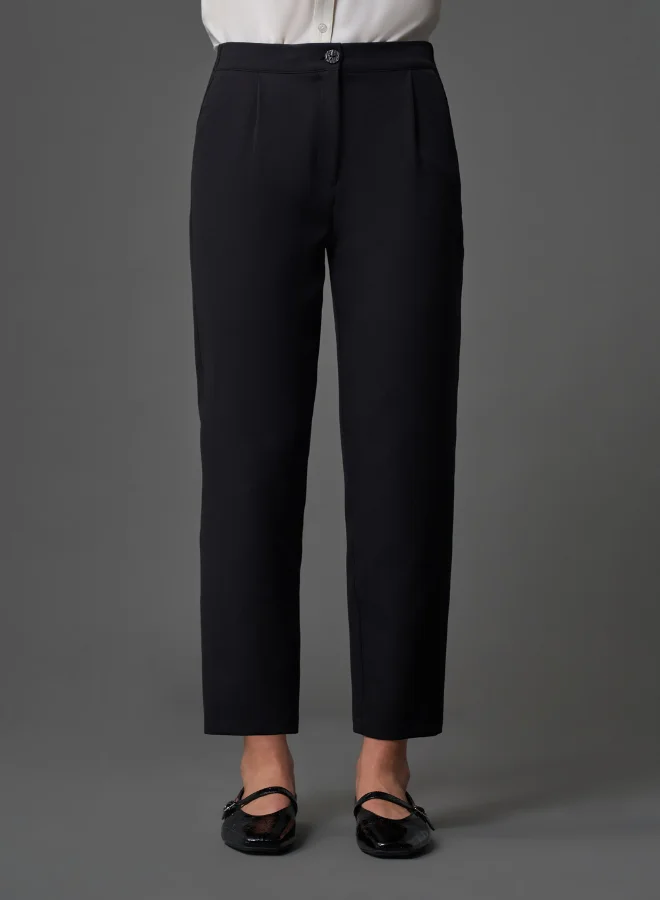 ميزال MIZALLE BASIC DOUBLE ELASTIC TROUSERS