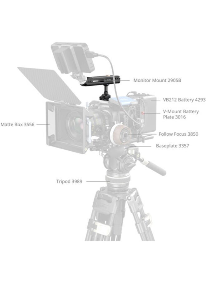 SmallRig Rotating Top Handle with NATO Clamp 4152