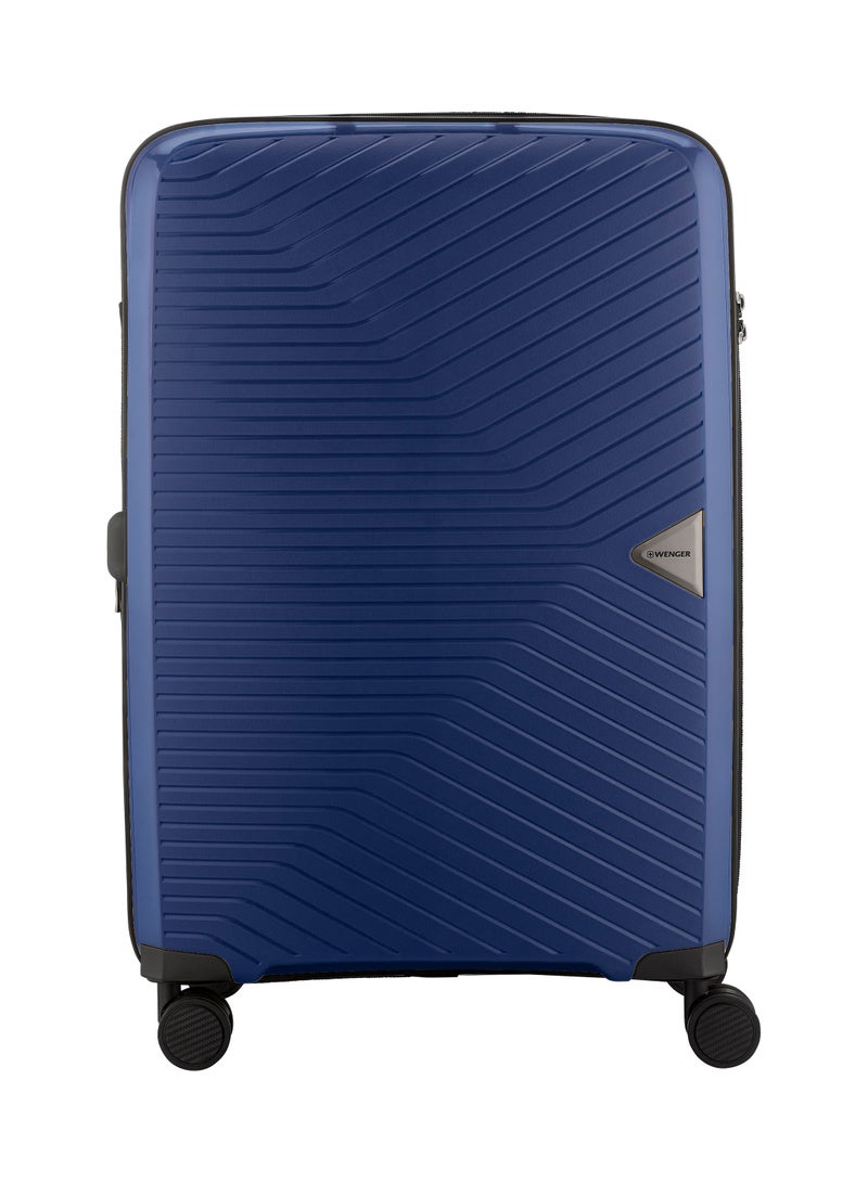 Wenger UltraLite Hardside Medium Expandable 67cm Check-In Luggage - Navy Blue - Image 2