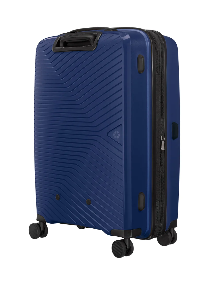 Wenger UltraLite Hardside Medium Expandable 67cm Check-In Luggage - Navy Blue