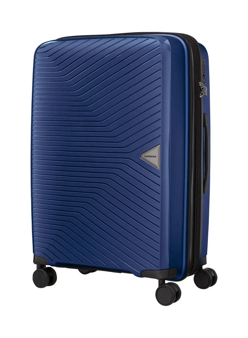 Wenger UltraLite Hardside Medium Expandable 67cm Check-In Luggage - Navy Blue