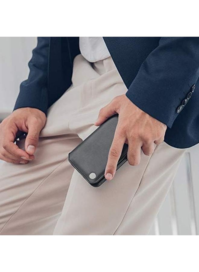 erorex - Overture Premium Wallet Case For Iphone Xs Max Folio Case Black 99Mo091011 - Image 1