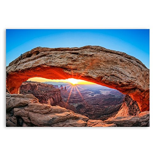 Postcard Fair US NATIONAL PARKS postcard set of 20. Post card variety pack depicting American national parks postcards. Made in USA. - Image 3