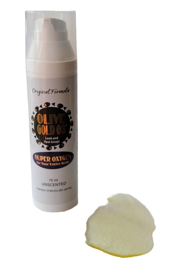olive gold 03 - Olive Gold O3 Skin Care Lotion - Ozonated Olive Oil Super Oxygen (4oz) - Image 1