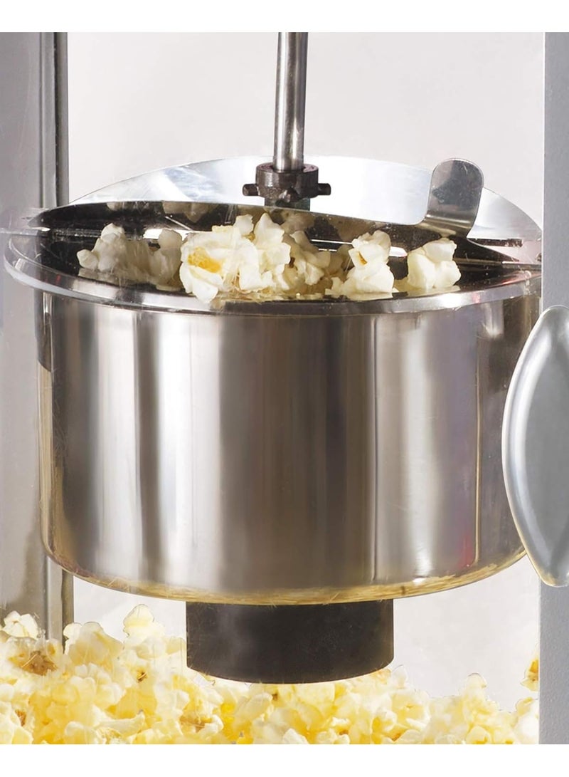 Popcorn Maker – Hot Air Popcorn Machine for Oil-Free, Healthy & Quick Snack Making Portable & Easy to Use Popcorn Popper for Home & Parties Red White - Image 3