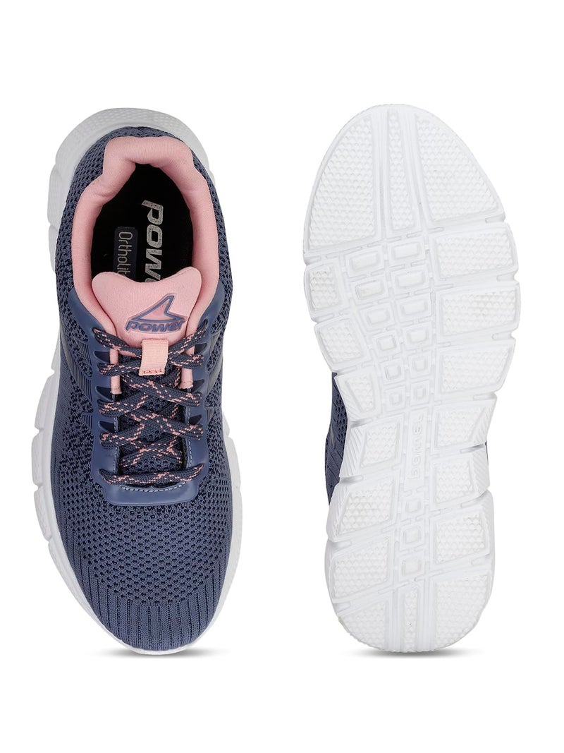 Power Women's Chrisy Blue Sports Shoes - 6 UK (5399044) - Image 4