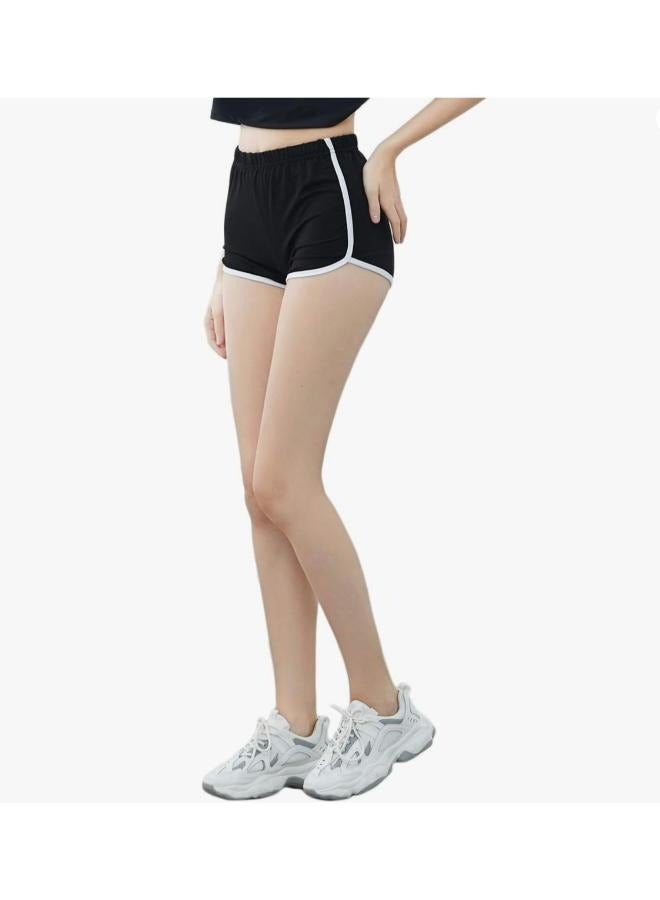 High Waist Women's Short with Elastic Waist Fit Small to Medium  - Image 3
