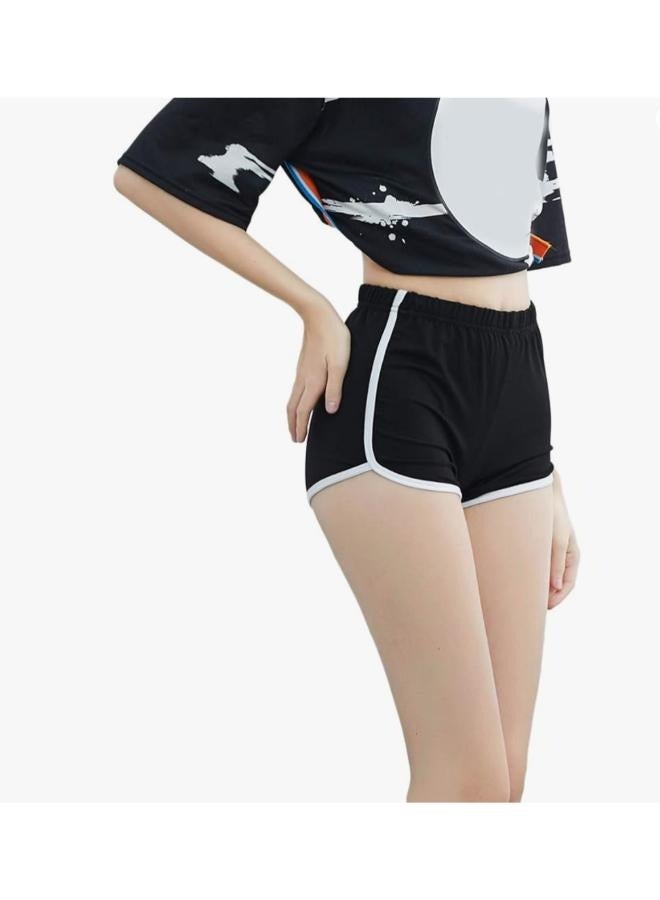 High Waist Women's Short with Elastic Waist Fit Small to Medium  - Image 2