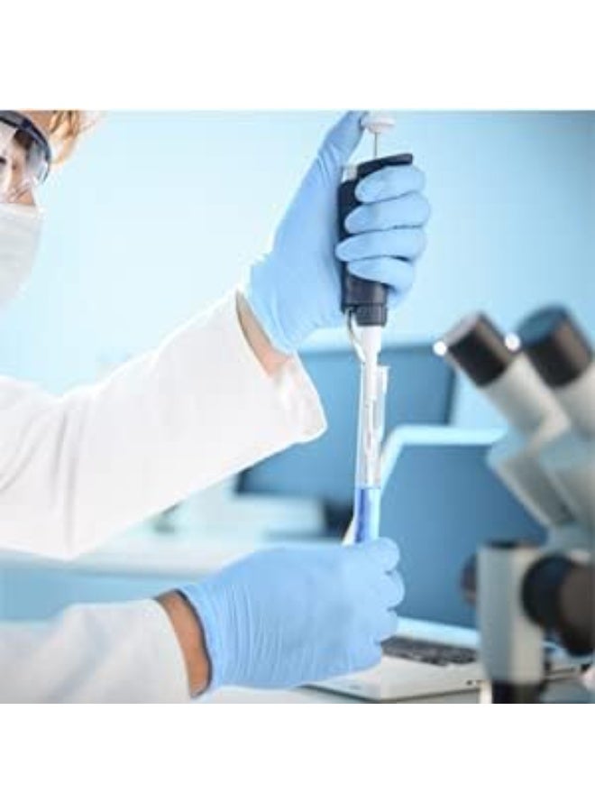 OptiTect Nitrile Gloves Powder Free, XL Size, 100 Disposable Pieces – Durable, Comfortable & Latex-Free Pack of 2 - Image 4