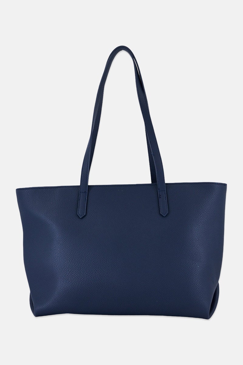 Cavalli Class Women Hardware Logo Tote Bag, Black  - Image 2