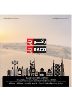 راكو سكين القطع الدقيق من راكو رولروي لورق الحائط والفينيل والمشروعات اليدوية | شفرة حادة ومتينة ومريحة لورق الحائط مقاس 28 سم  - Image 4