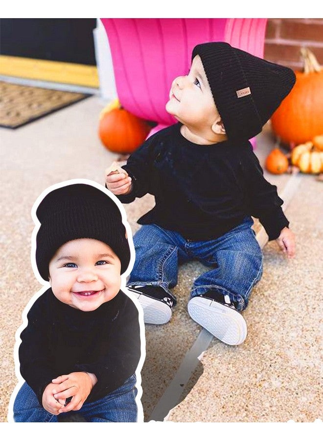 Furtalk FURTALK Toddler Beanie Baby Boys Girls Beanies Kids Winter Hats Children Knit Warm Caps - Image 4