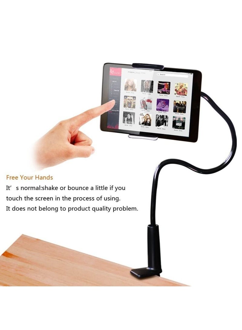 حامل هاتف مرن وقابل للتعديل باللون الأسود - Image 5