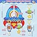 Dr.Rapeti DrRapeti DoubleSided Car Seat Toy Rear Facing Car Seat Toy Travel Activity Set Easier Drive for Newborn Adjustable Activity Arch with Baby Mirror Teether Ring Rattles - Image 4
