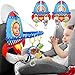 Dr.Rapeti DrRapeti DoubleSided Car Seat Toy Rear Facing Car Seat Toy Travel Activity Set Easier Drive for Newborn Adjustable Activity Arch with Baby Mirror Teether Ring Rattles - Image 2