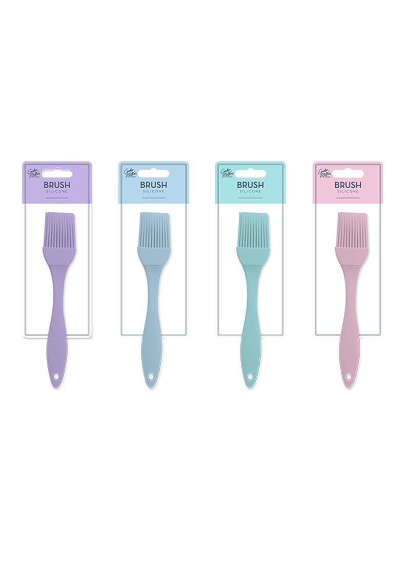 Cooke & Miller Pastel Silicone Pastry Brush: Heat Resistant, Flexible, Non-Stick, Easy to Clean, Dishwasher Safe, Food-Grade, Stylish, Versatile  - Image 1
