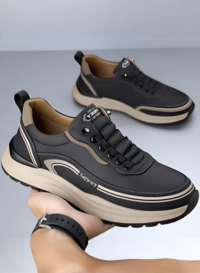Men's Lightweight Casual Sneakers for Men – Stitched Design, Breathable Upper – Comfortable & Durable Everyday Shoes - Image 2