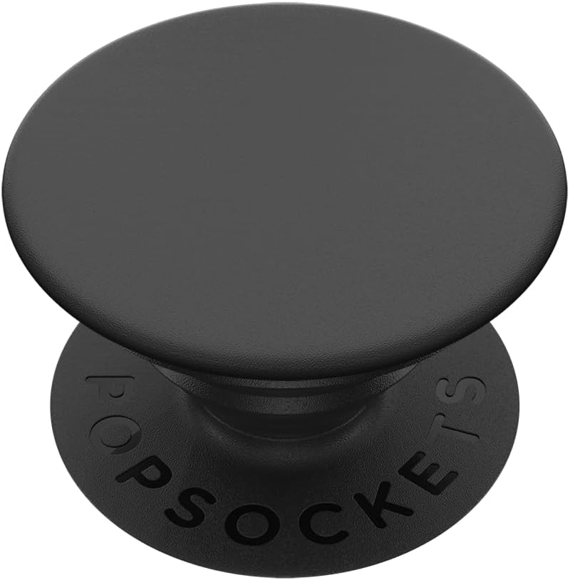 POPSOCKETS : Popgrip With Swappable Top For Phones & Tablets - Black - Image 1