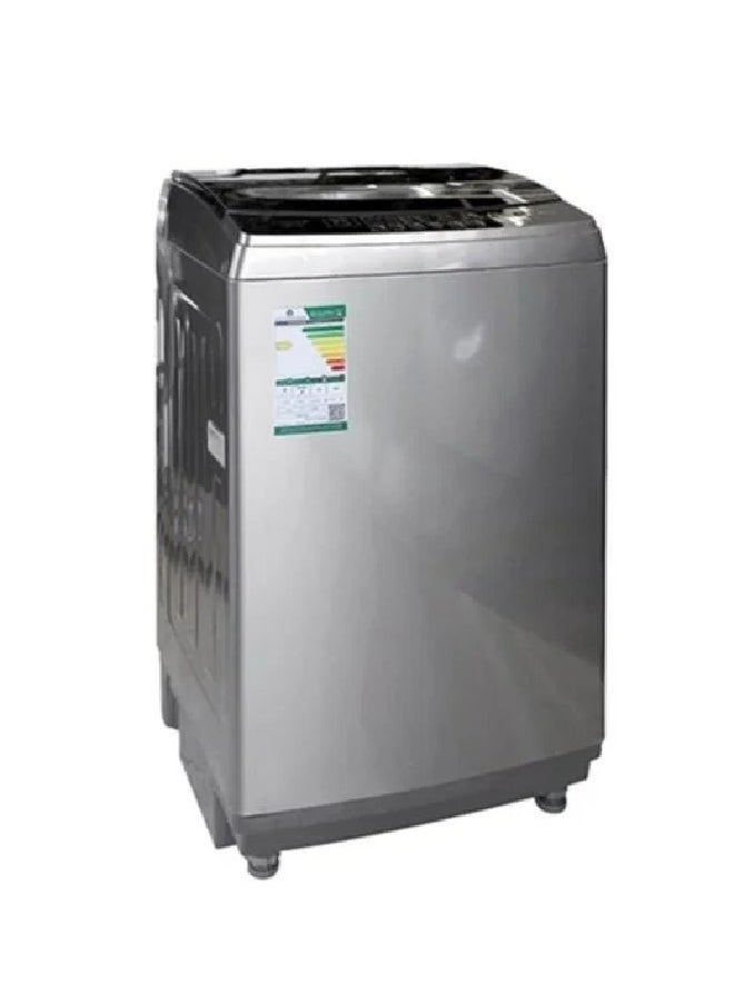 BASIC - Automatic Washing Machine - Top Load - 9 kg - Silver - BAWMT-ML09S - Image 1