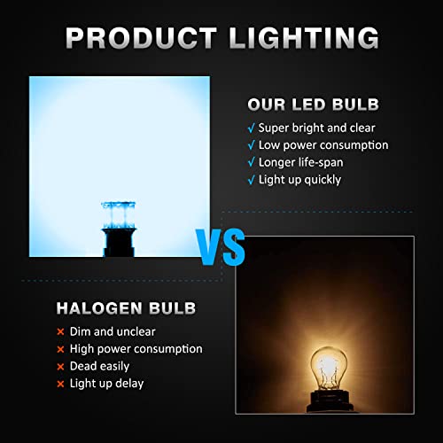 ACOHUIKE 1156 1141 1003 7506 BA15S LED Bulbs Super Bright 3014 50-SMD LED Replacement for 12 Volt RV Camper Trailer Boat Trunk Interior Lights (Cool White, 20) - Image 3