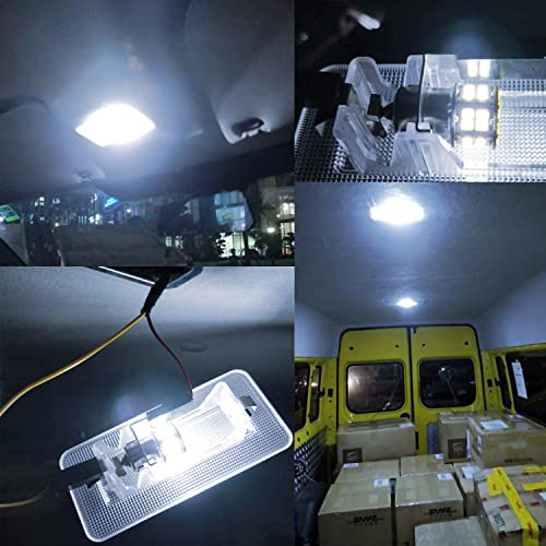 ACOHUIKE 1156 1141 1003 7506 BA15S LED Bulbs Super Bright 3014 50-SMD LED Replacement for 12 Volt RV Camper Trailer Boat Trunk Interior Lights (Cool White, 20) - Image 5
